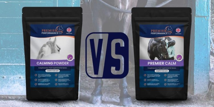 What is the difference between Calming Powder and Premier Calm?